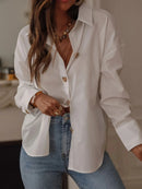 Camisa de Alfaiataria Abotoamento Frontal Anabeaz