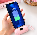 PowerGo Mini Carregador Portátil Compacto Para iPhone e Android | 3 em 1