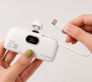PowerGo Mini Carregador Portátil Compacto Para iPhone e Android | 3 em 1