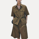 conjunto feminino, conjunto feminino verão, conjunto camisa e shorts, conjunto casual feminino, conjunto office casual, conjunto feminino elegante, moda feminina verão, conjunto leve feminino, conjunto confortável feminino, roupa feminina casual zara loja anabeaz
