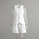 conjunto feminino
conjunto alfaiataria
office lady
moda feminina elegante
conjunto verão feminino
conjunto colete e shorts
roupa feminina trabalho
anabeaz
