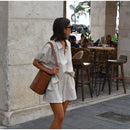 conjunto feminino, conjunto listrado feminino, conjunto camisa e shorts, conjunto casual feminino, conjunto office casual, conjunto elegante feminino, moda feminina verão, conjunto confortável feminino, conjunto para lazer, roupa feminina casual
zara anabeaz