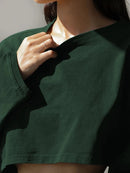 cropped feminino, cropped manga longa, cropped gola redonda, cropped malha jersey, cropped minimalista, cropped básico premium, cropped viscose elastano, cropped elegante feminino, cropped casual sofisticado, cropped cintura alta, cropped feminino primavera verão anabeaz