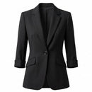 blazer feminino alfaiataria preto
blazer alfaiataria feminino preto 
blazer slim fit preto 
moda executiva feminina preto 
blazer feminino elegante preto 
anabeaz
