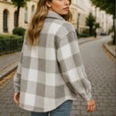 jaqueta xadrez feminina
jaqueta peluciada feminina
jaqueta flanelada feminina
moda inverno feminina
casaco feminino inverno