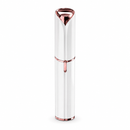 Aparador de sobrancelhas LUMERA™ 2 em 1 branco e rose gold Anabeaz