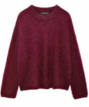 Suéter de tricô feminino gola careca na cor vinho, modelagem reta sofisticada para o inverno.
Suéter Feminino, Suéter Gola Careca, Tricot Felpudo, Blusa Térmica Feminina, Suéter Macio Que Não Pinica, Tricô Casual Chic, Blusa de Frio Soltinha, Anabeaz, Moda Inverno 2026, Suéter Aveludado, Tricot Gola Redonda