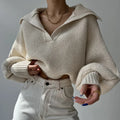 suéter tricot feminino
suéter gola polo feminino
suéter patchwork feminino
suéter inverno elegante
blusa tricot manga longa
suéter feminino lenogue
moda feminina inverno