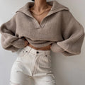 suéter tricot feminino
suéter gola polo feminino
suéter patchwork feminino
suéter inverno elegante
blusa tricot manga longa
suéter feminino lenogue
moda feminina inverno