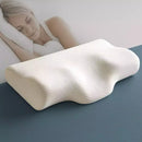 travesseiro cervical borboleta
travesseiro ortopédico cervical
travesseiro para dor no pescoço
travesseiro ergonômico
espuma de memória cervical
alívio dor cervical
sono reparador